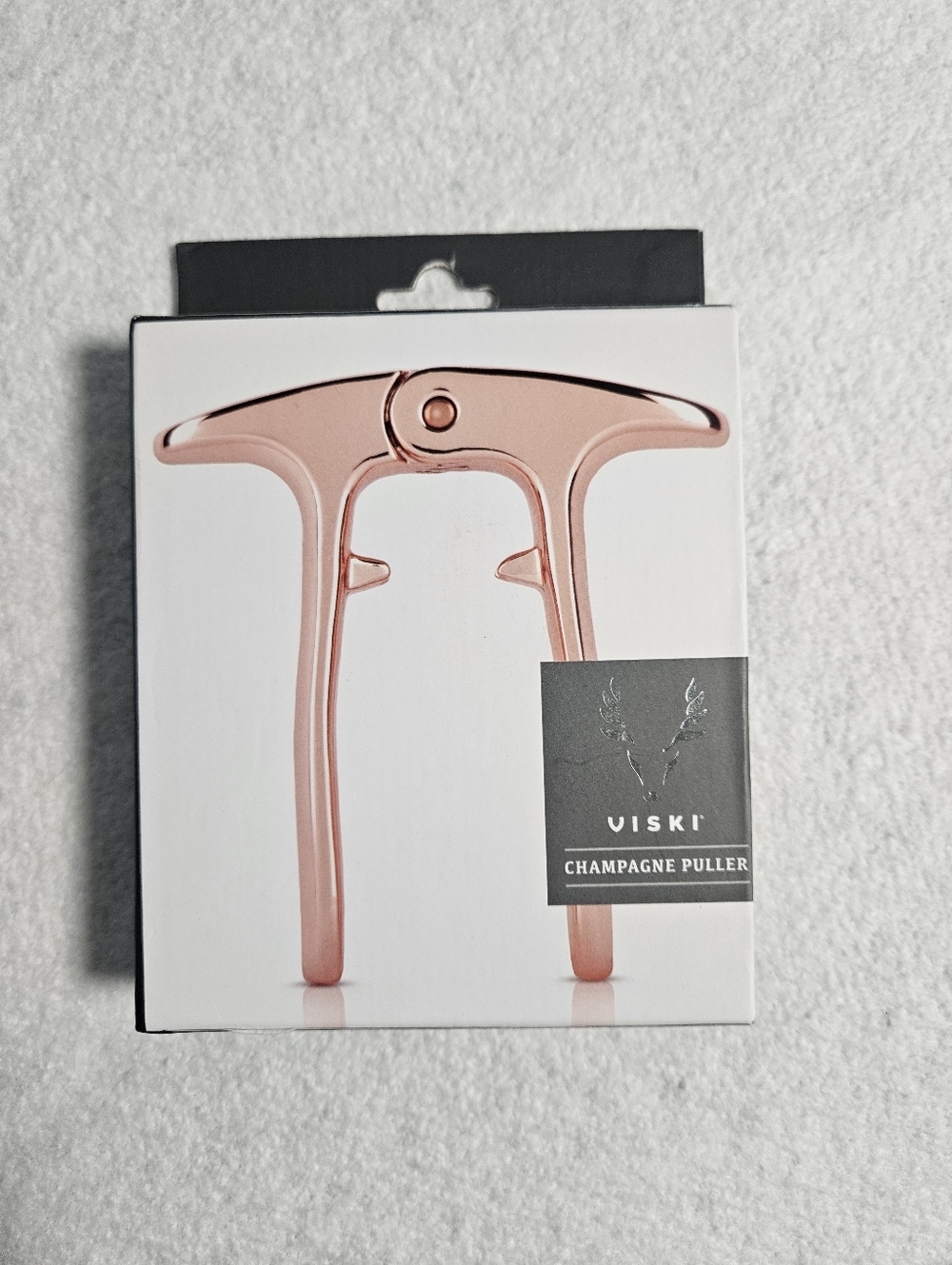 Viski Rose Gold Wine And  Champagne Opener NWT